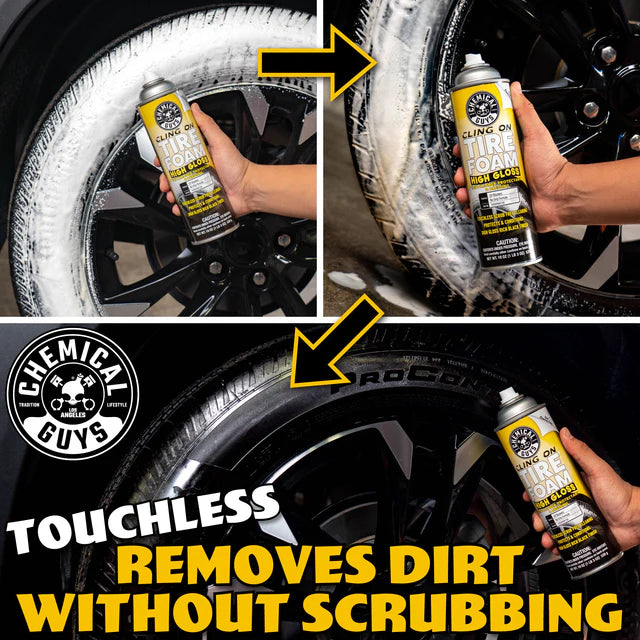 The Diablo Wheel Cleaning & Tire Foaming Shine Kit - Image 3