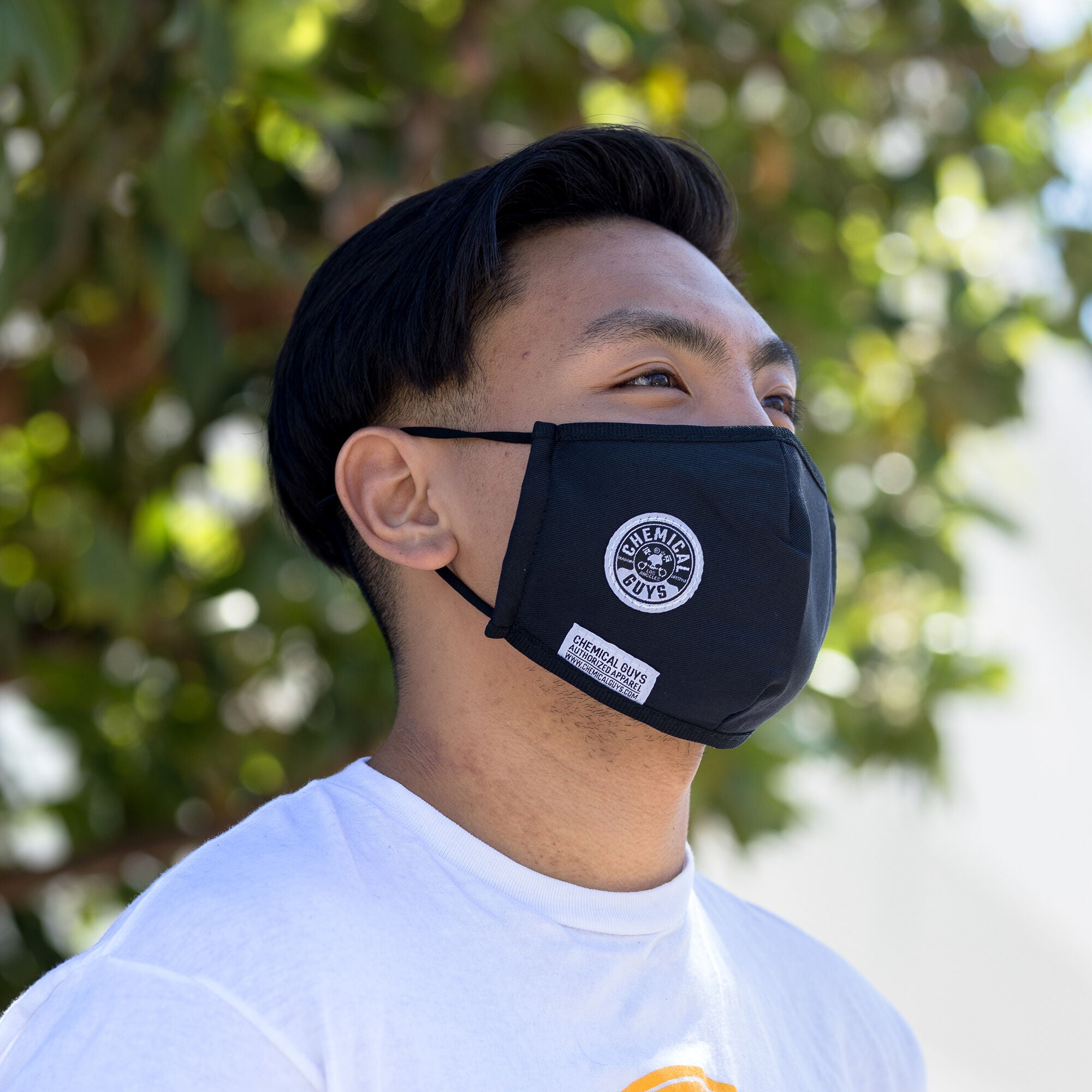 Chemical Guys Black Cotton Non-Medical Face Mask - Image 6