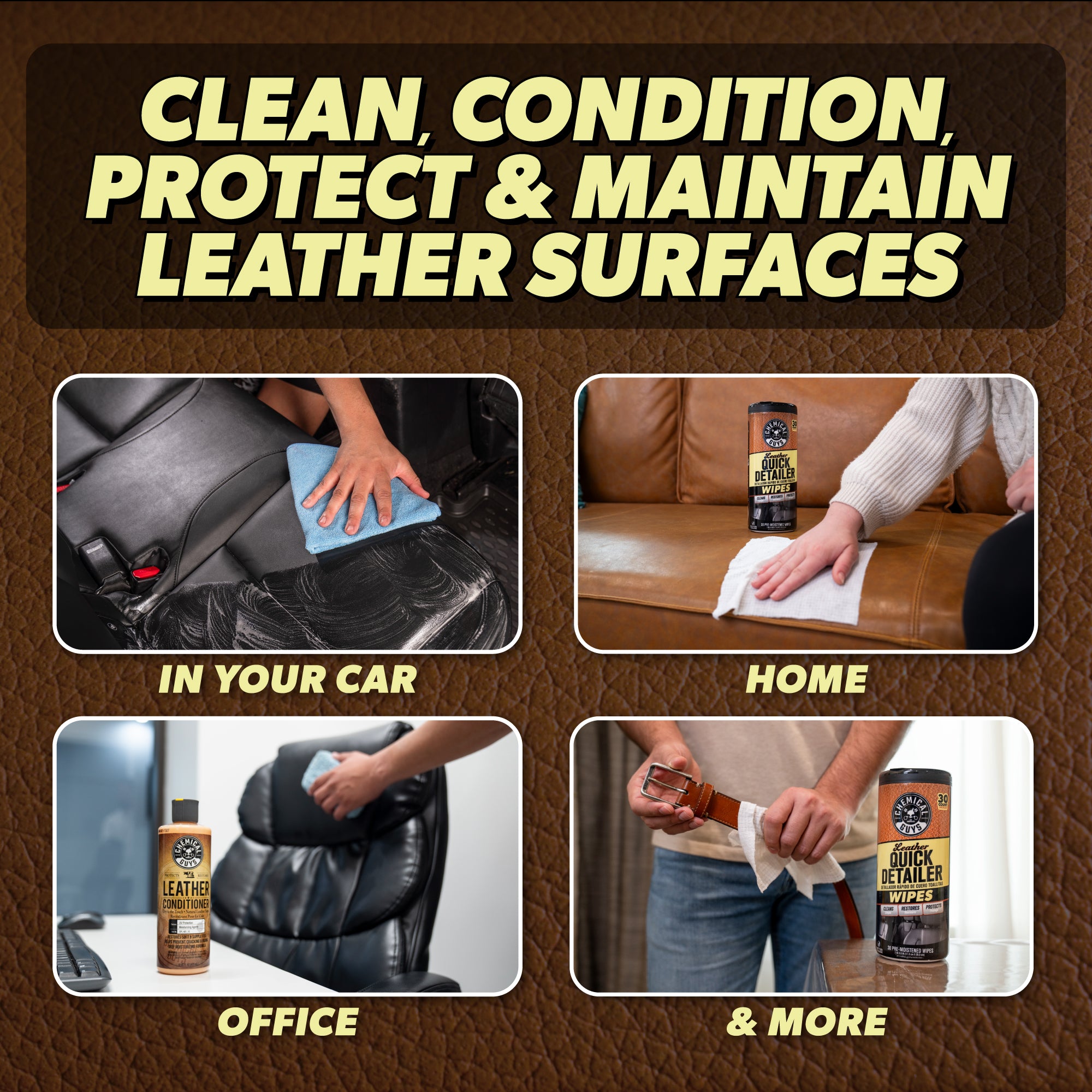 Complete Leather Clean. Condition. & Maintain Kit - Image 3