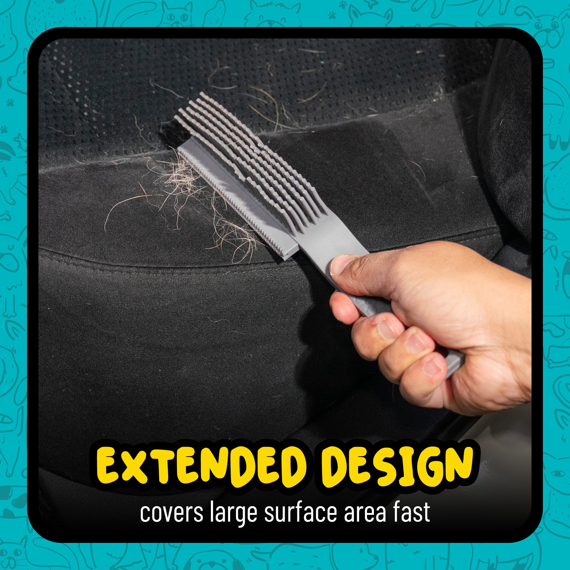 Grubbie Professional Grade Pet Hair Removal Brush - Image 5