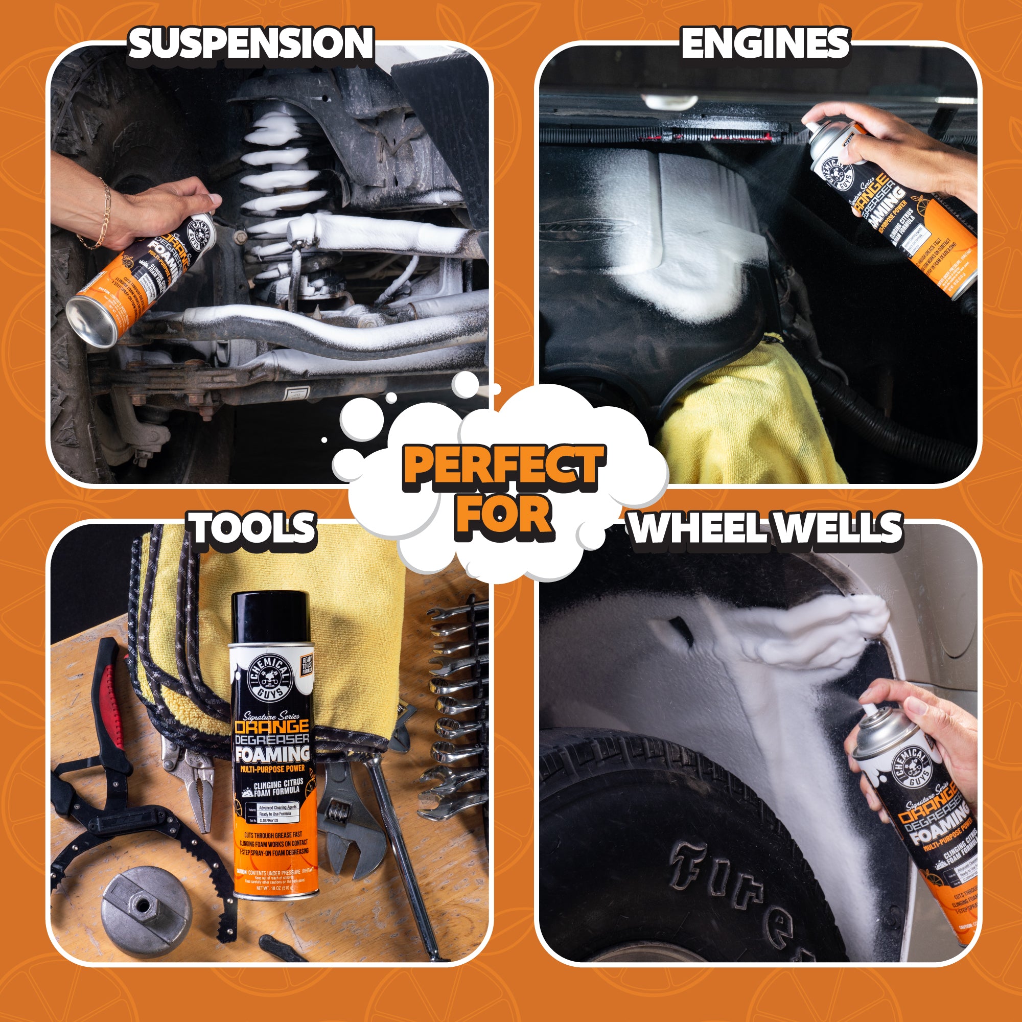 Signature Series Orange Degreaser Foaming Aerosol - Image 5