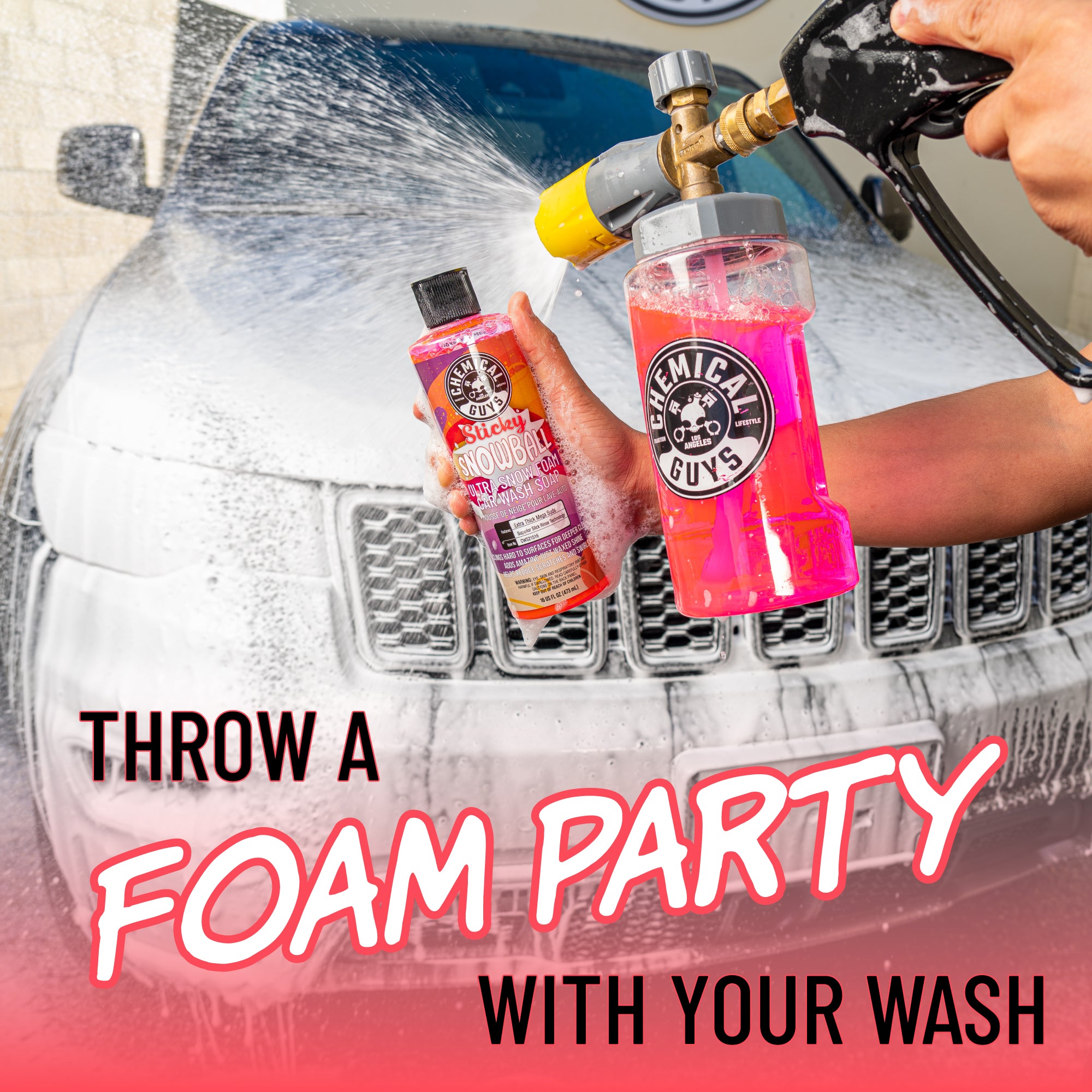 Sticky Snowball Ultra Snow Foam Car Wash - Image 2