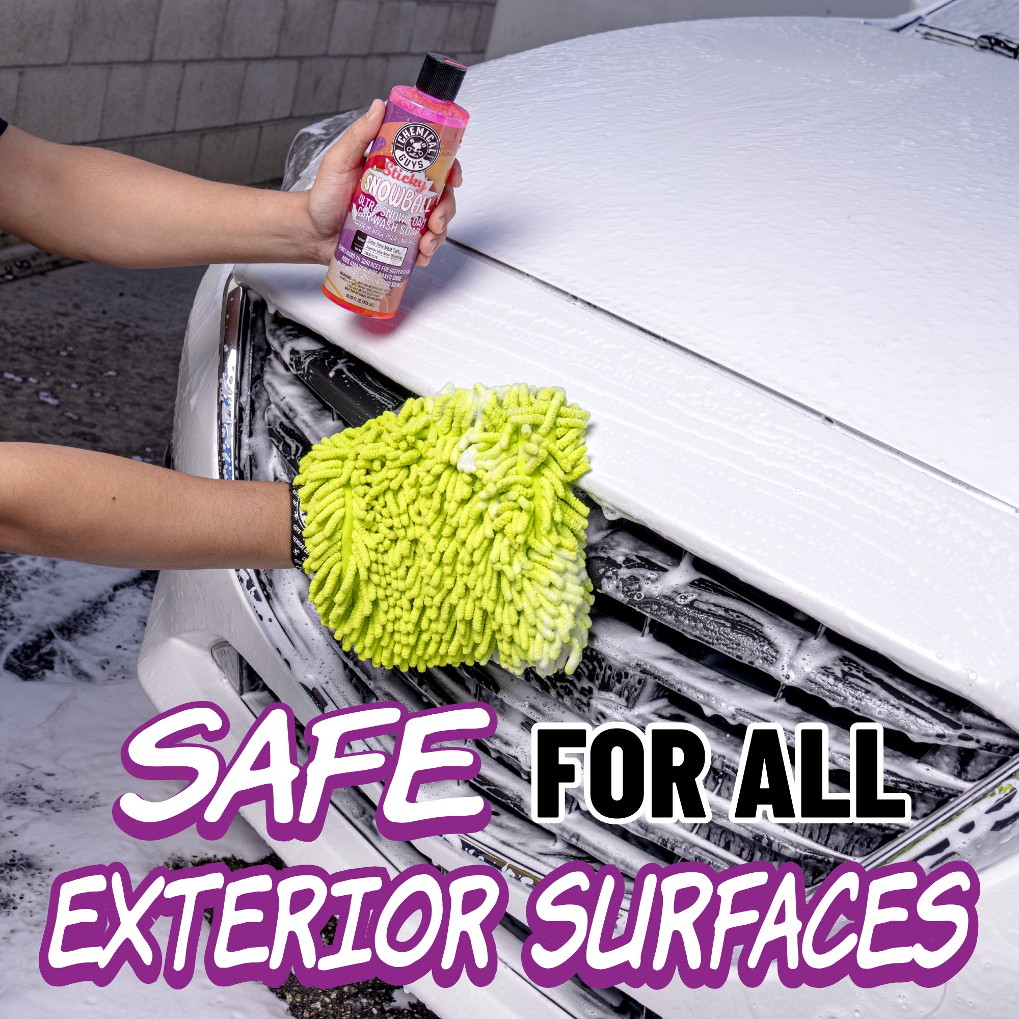 Sticky Snowball Ultra Snow Foam Car Wash - Image 8