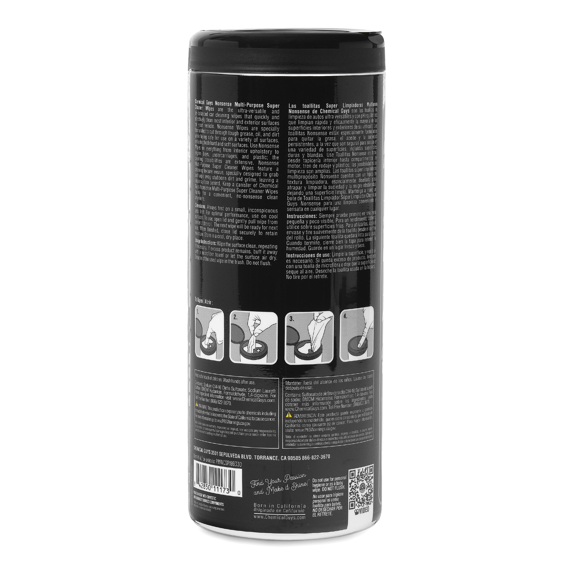 Nonsense Multi-Purpose Super Cleaner Canister Wipes - Image 8