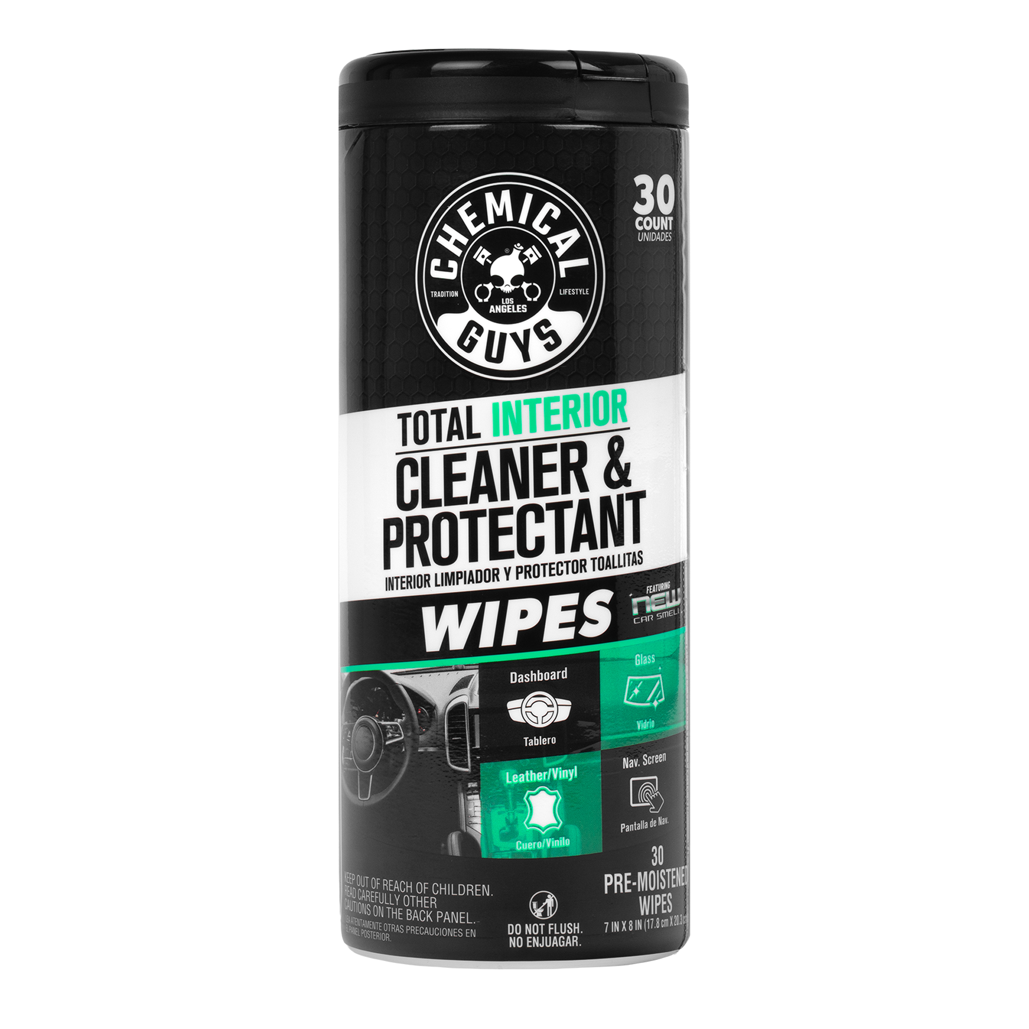 Total Interior Cleaner & Protectant Canister Wipes - Image 14