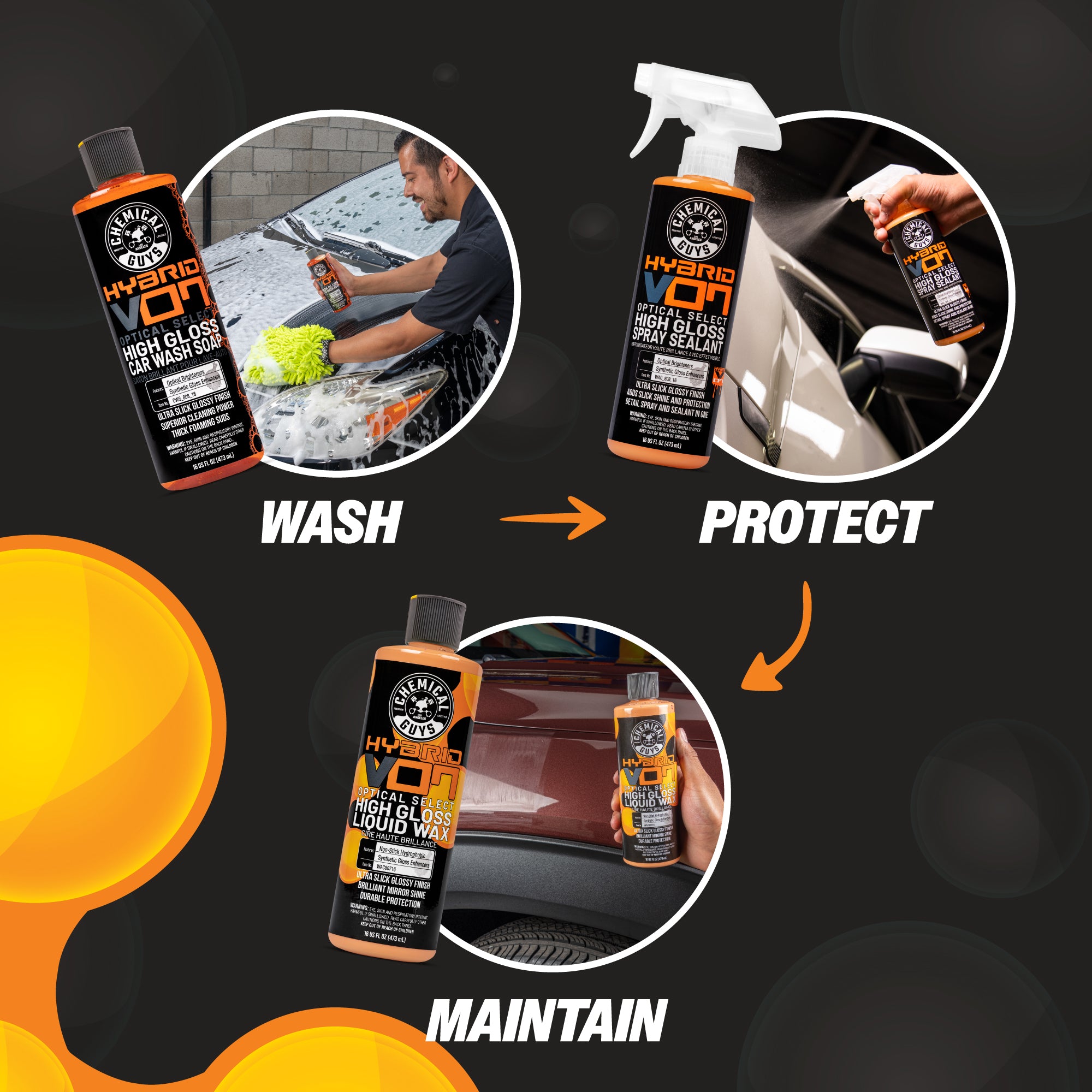 Hybrid V07 Optical Select Wash. Wax & Sealant Bundle - Image 3