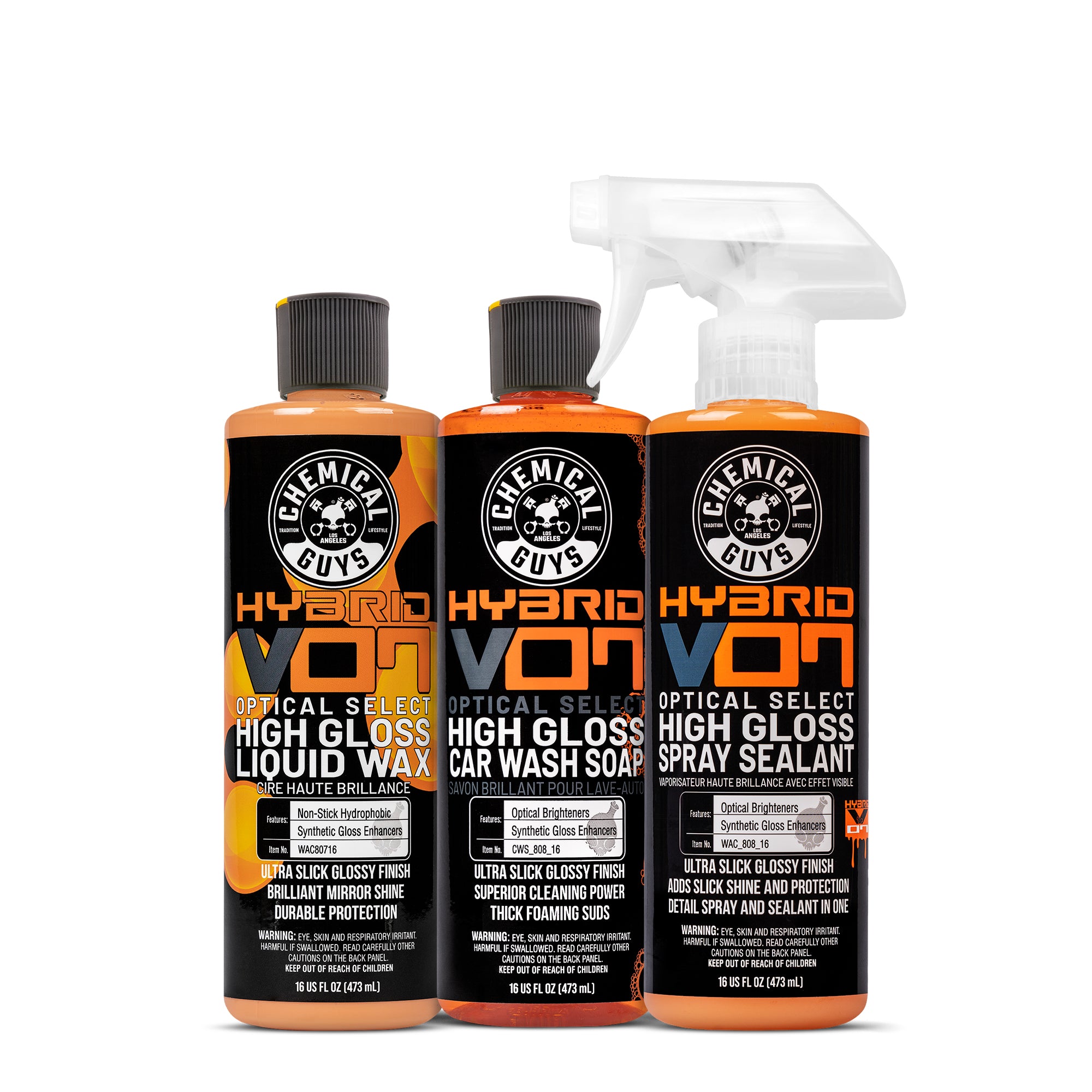 Hybrid V07 Optical Select Wash. Wax & Sealant Bundle